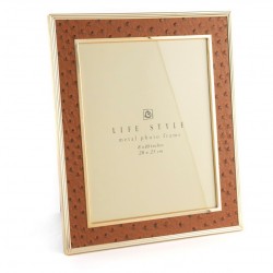 Tarçın Gold Deri Çerçeve 13x18cm