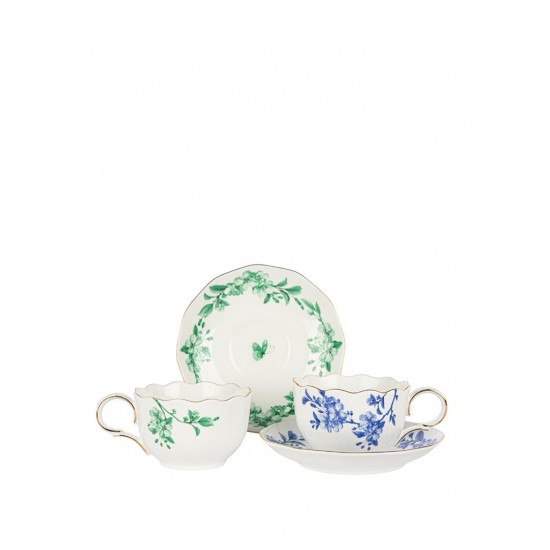 Leaf Elegance 2li Çay Fincan seti 220cc