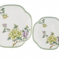 Glory 4 Prç 2li Pasta 19cm ve Servis Tabağı 25cm Seti