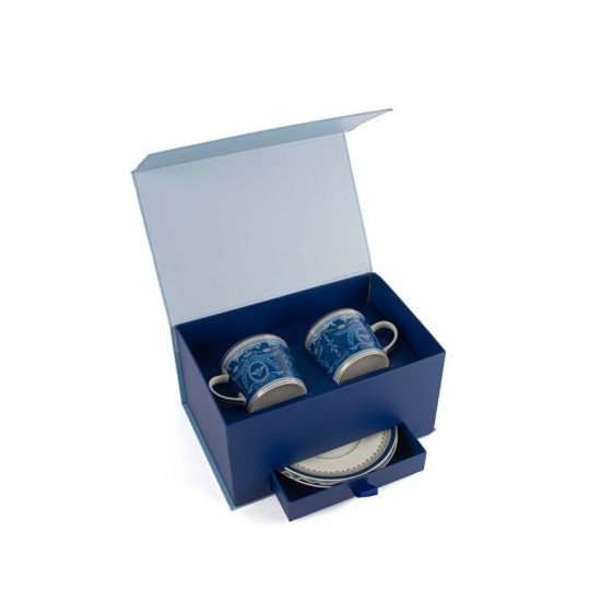 Blue Harmony 2li Çay Fincan Seti 220cc