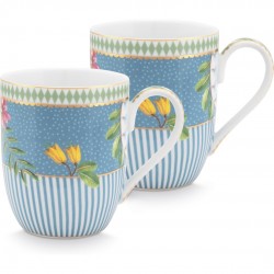 La Majorelle İkili Mavi Küçük Mug Seti 145 ml. 