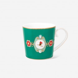 Yeşil Porselen Kupa 150 Ml