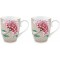 Blushing Birds Haki  İkili Büyük Mug Seti 350 Ml.