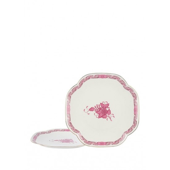 Jardin De Vert Pembe 2li Pasta Tabağı 20cm Jardin De Vert Pembe 2li Pasta Tabağı 20cm