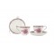 Jardin De Vert Pembe 2li Kahve Fincan Seti 100cc
