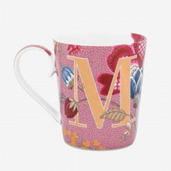 Pip Studio Harfli Mug Pembe M 350 ml