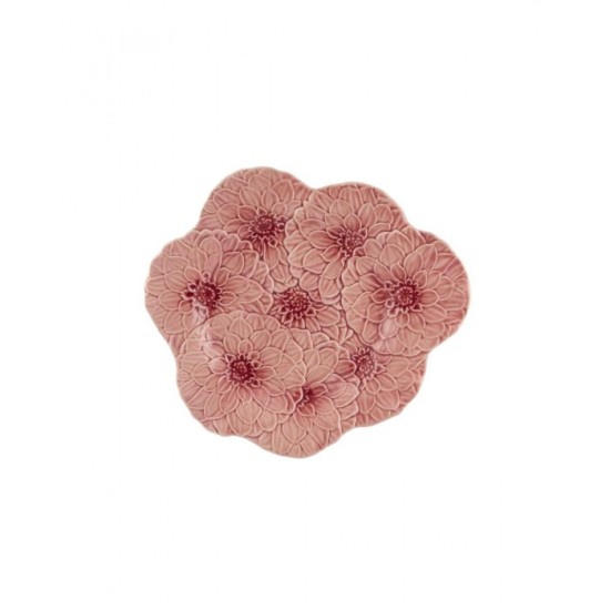 Maria Flor Pembe Papatya Servis Tabağı 29cm Maria Flor Pembe Papatya Servis Tabağı 29cm